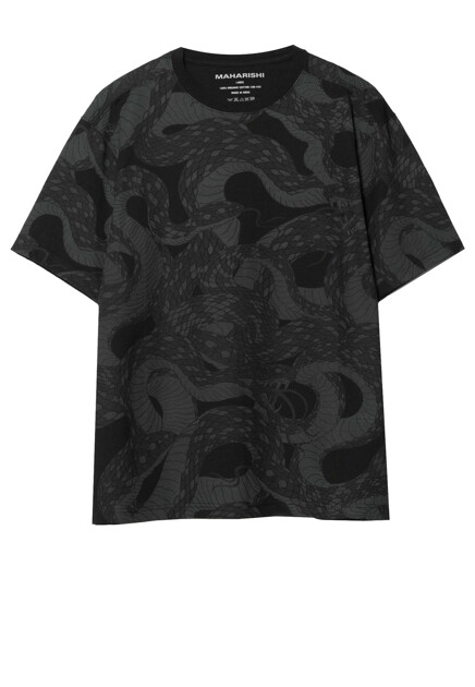 Футболка с принтом Snakeskin MAHARISHI