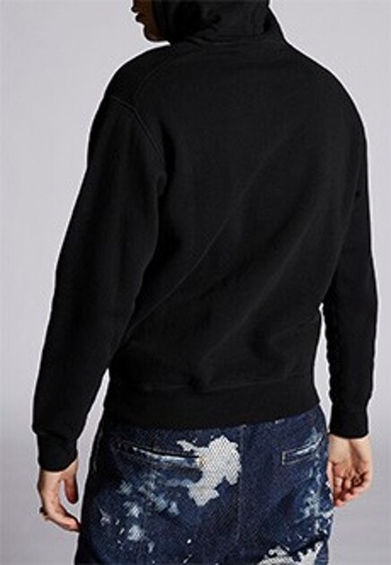Черная толстовка DSQUARED2