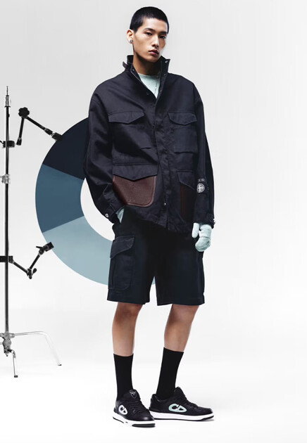 Куртка DIOR & STONE ISLAND  - Хлопок, Полиуретан