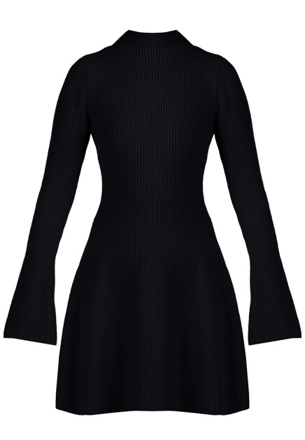 Трикотажное платье в рубчик TWINSET Milano