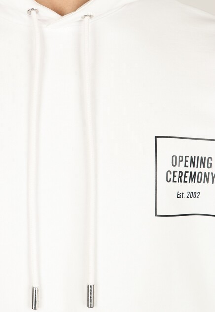 Худи OPENING CEREMONY  - Хлопок - цвет белый