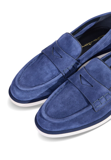 Лоферы SANTONI  - Замша