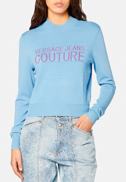 Джемпер с логотипом  VERSACE JEANS COUTURE