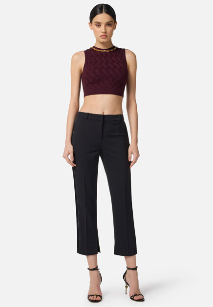 Укороченные брюки ELISABETTA FRANCHI - ИТАЛИЯ