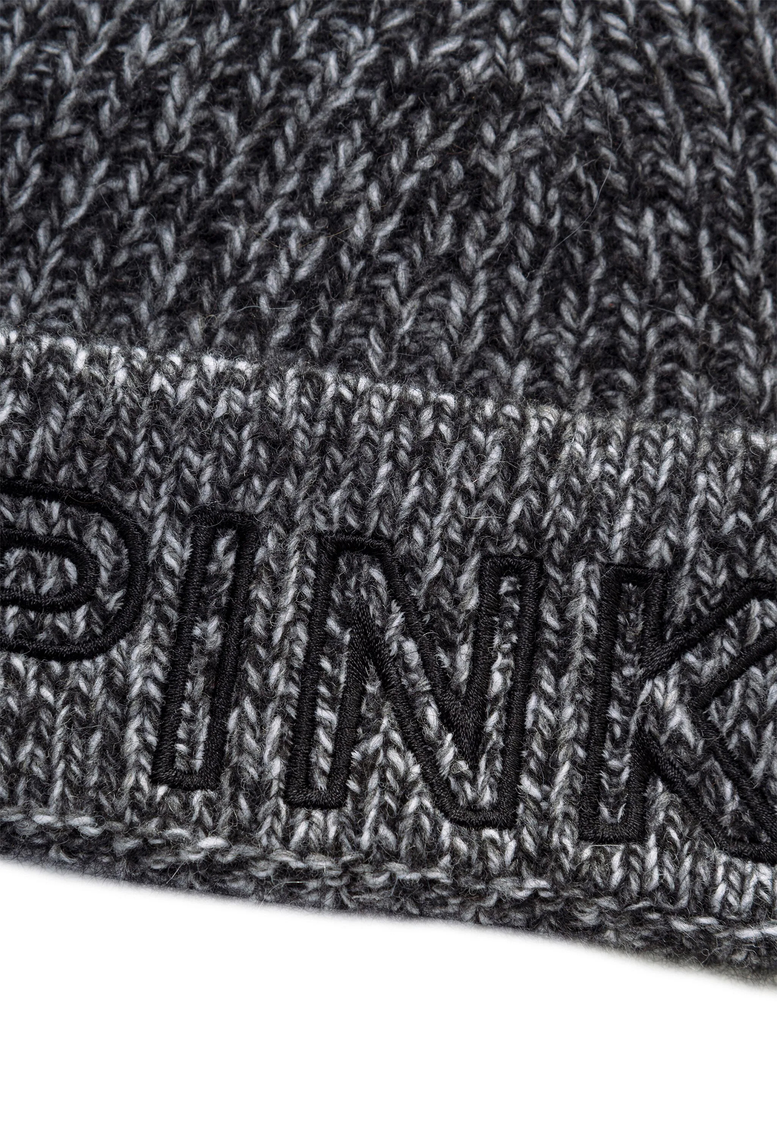 Шапка PINKO  - Полиамид, Шерсть - цвет серый