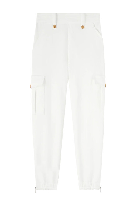 Хлопковые брюки-карго ERMANNO SCERVINO