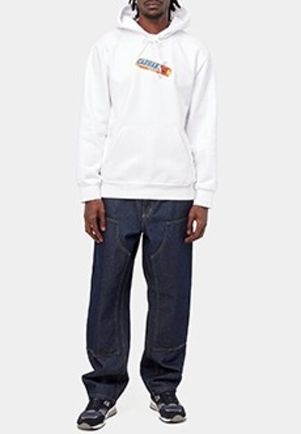 Хлопковое худи с логотипом CARHARTT WIP