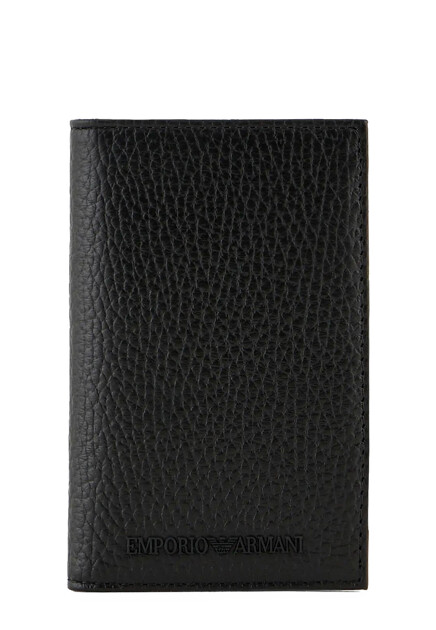 Черный кардхолдер EMPORIO ARMANI