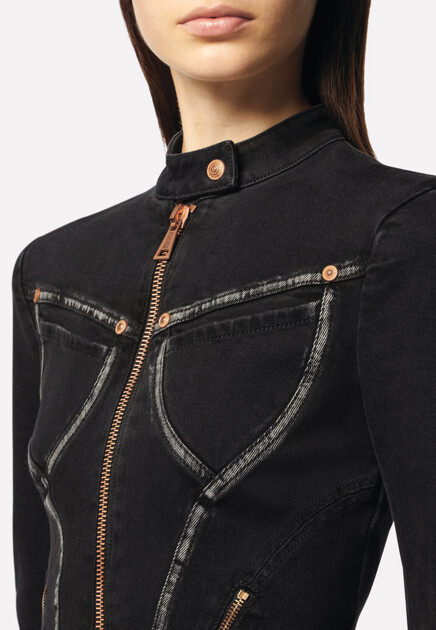 Джинсовая куртка VERSACE JEANS COUTURE 181751