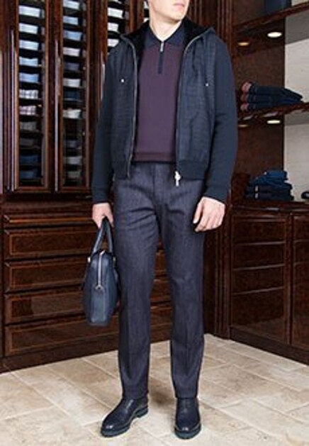 Хлопковые брюки STEFANO RICCI