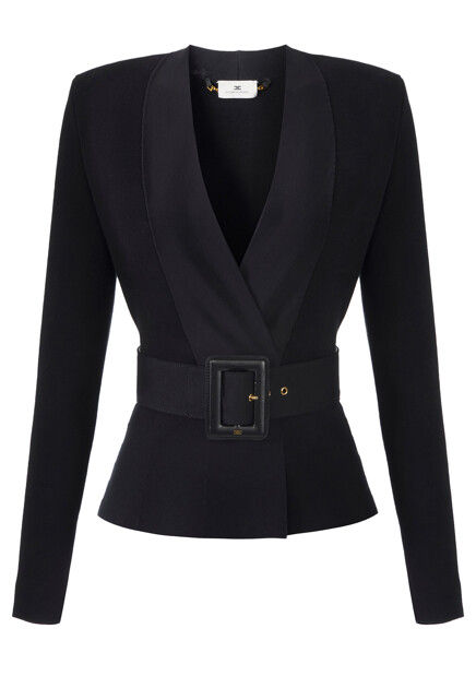 Кардиган с глубоким вырезом ELISABETTA FRANCHI