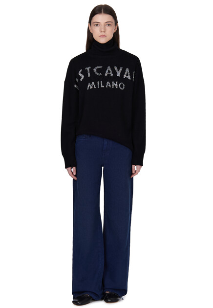 Свитер с логотипом  JUST CAVALLI