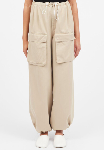 Широкие брюки-карго MM6 Maison Margiela