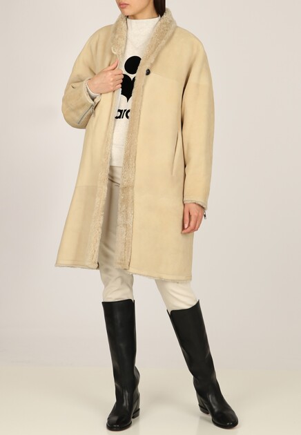 Двусторонняя дубленка ISABEL MARANT