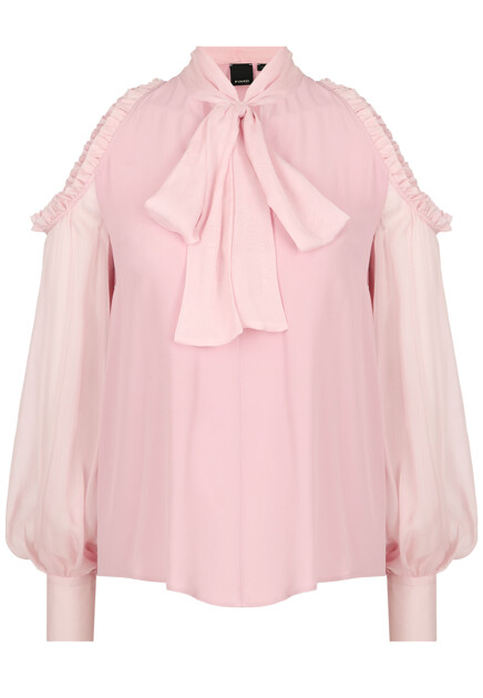 Блуза с открытыми плечами PINKO