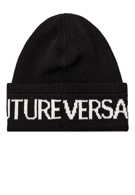 Шапка с крупным логотипом  VERSACE JEANS COUTURE - ИТАЛИЯ
