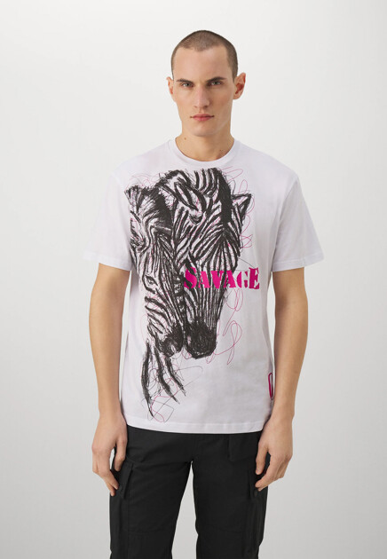 Футболка с принтом  JUST CAVALLI