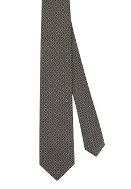 Шелковый галстук с узором BRIONI