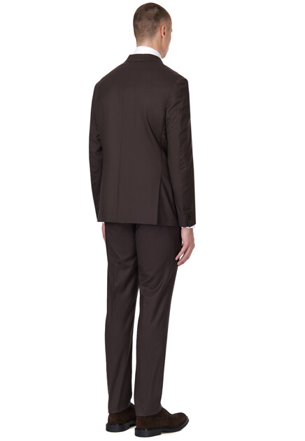 Костюм CORNELIANI  - Шерсть - цвет коричневый