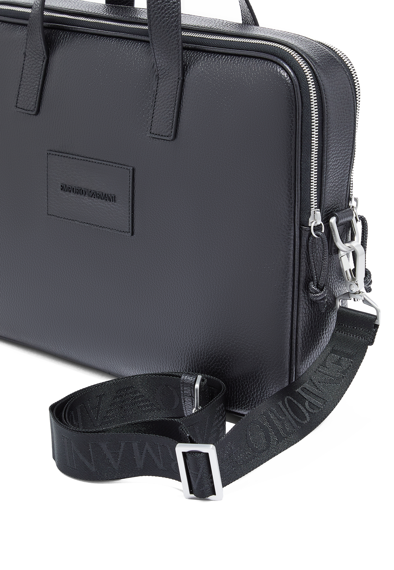 Кожаный портфель EMPORIO ARMANI