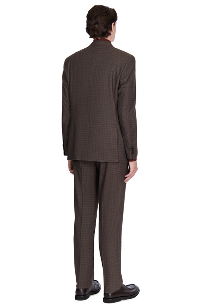 Костюм CORNELIANI  - Шерсть - цвет коричневый