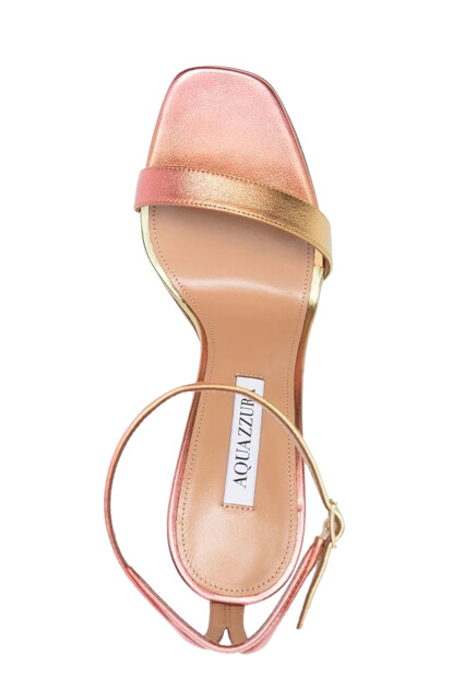 Босоножки AQUAZZURA  - Кожа - цвет розовый
