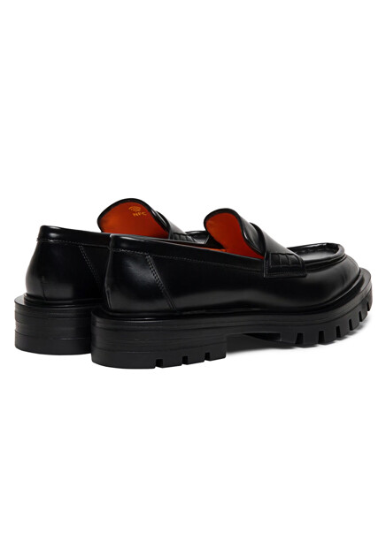 Лоферы SANTONI  - Кожа