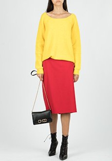 Желтый джемпер BLUMARINE