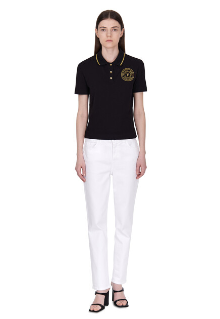Поло VERSACE JEANS COUTURE  - Хлопок