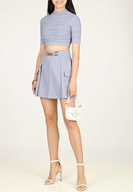 Мини-юбка с боковыми карманами  ELISABETTA FRANCHI