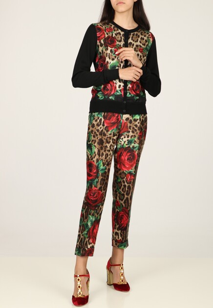 Брюки DOLCE&GABBANA  - Шелк