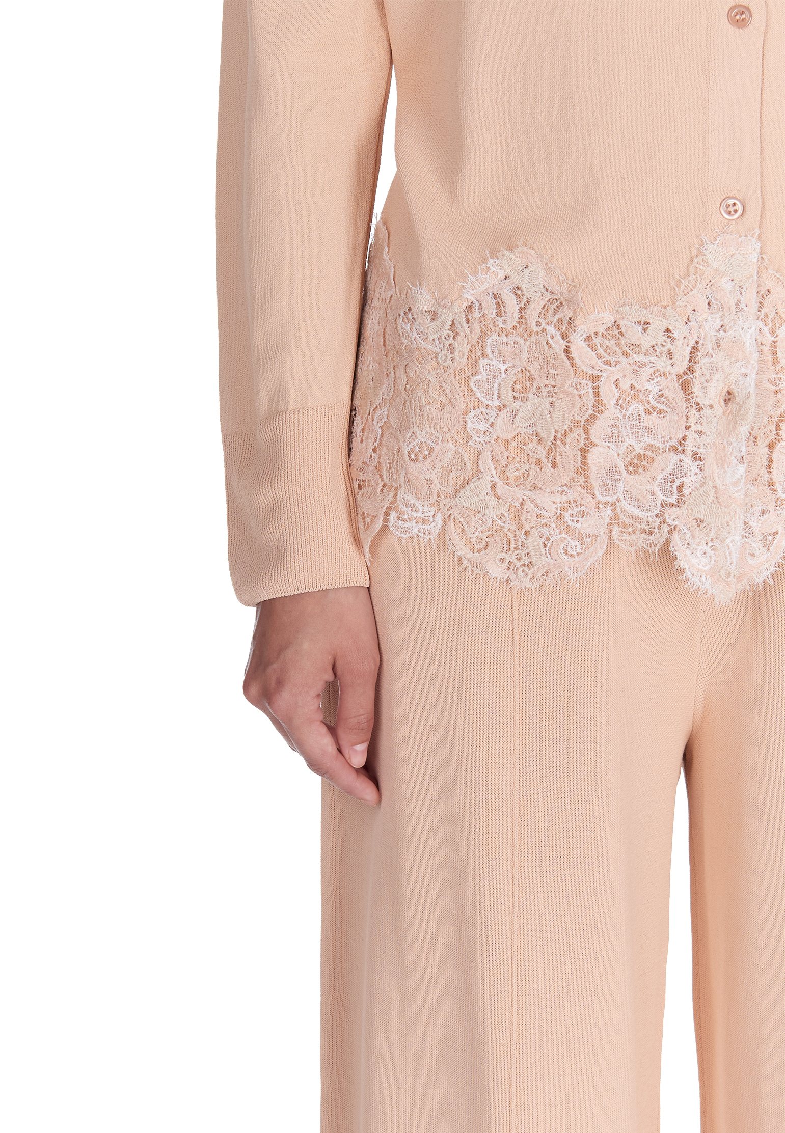 Кардиган с кружевом ERMANNO SCERVINO - ИТАЛИЯ