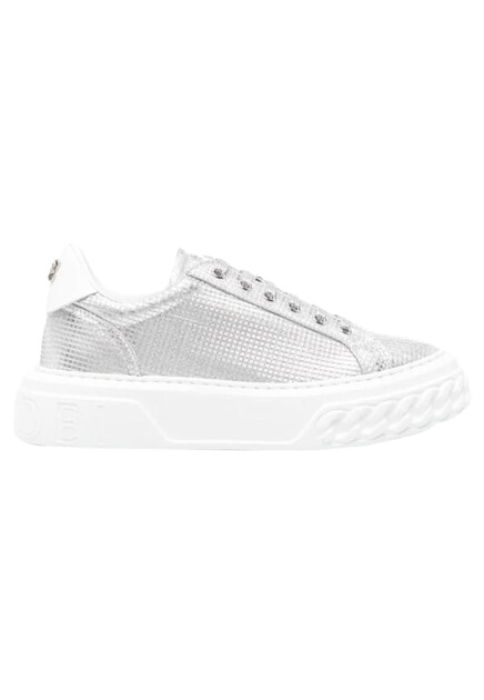 Серебристые кеды  CASADEI