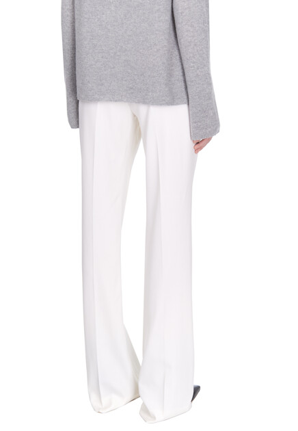 Брюки ERMANNO SCERVINO  - Шерсть - цвет белый