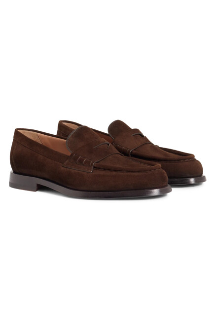 Лоферы SANTONI  - Замша