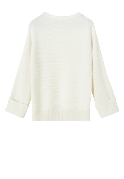 Джемпер со спущенной линией плеч AGNONA