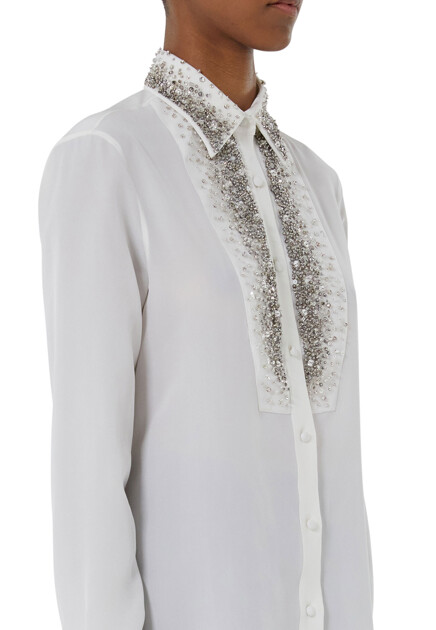 Рубашка ERMANNO SCERVINO  - Шелк