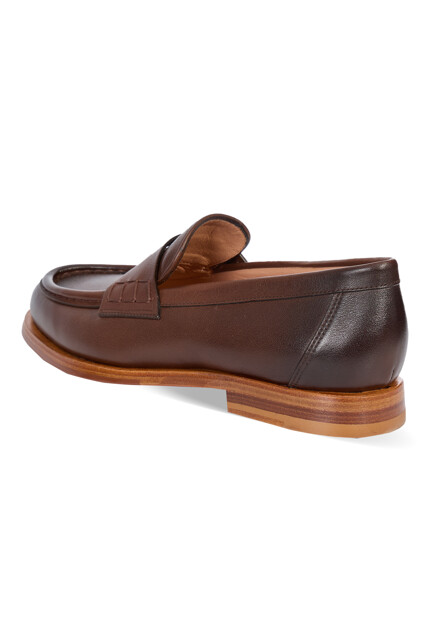 Лоферы SANTONI  - Кожа