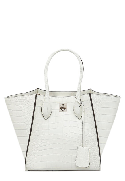 Сумка-тоут из кожи ERMANNO SCERVINO