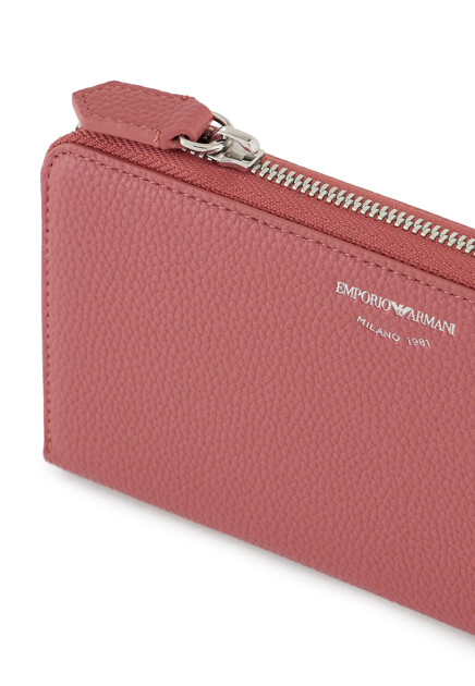 Кошелек EMPORIO ARMANI  - Полиэстер - цвет розовый