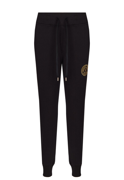 Спортивные брюки с вышитым логотипом  VERSACE JEANS COUTURE