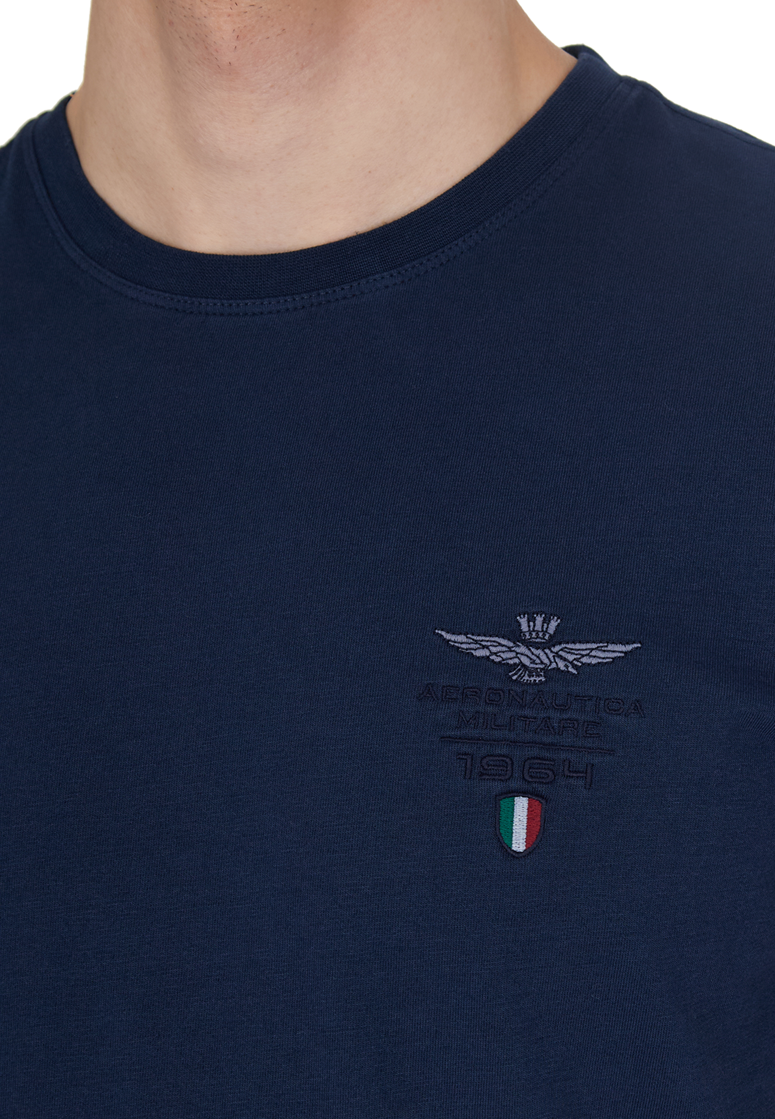 Хлопковая футболка  AERONAUTICA MILITARE - ИТАЛИЯ