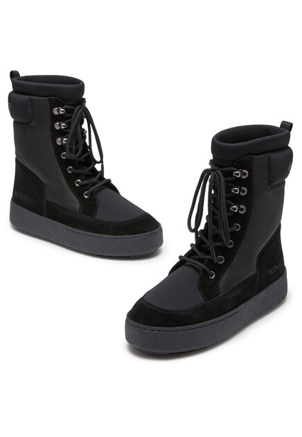 Полусапоги MOON BOOT  - Полиамид, Замша