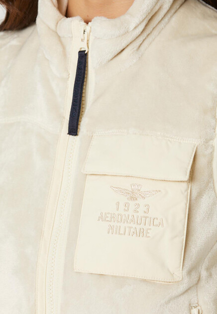 Жилет AERONAUTICA MILITARE  - Полиэстер - цвет белый