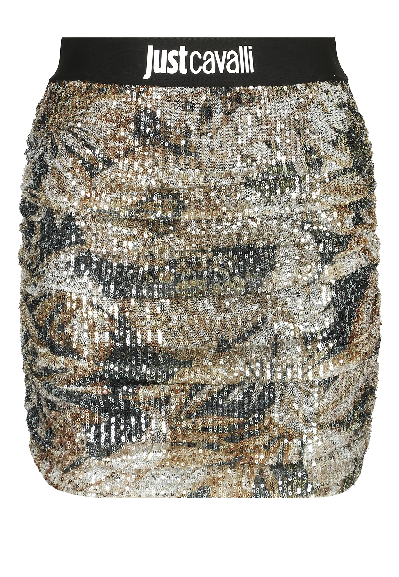 Юбка мини с пайетками JUST CAVALLI