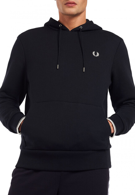 Худи FRED PERRY  - Хлопок - цвет синий