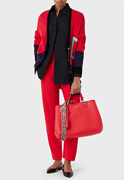 Рубашка из хлопка EMPORIO ARMANI