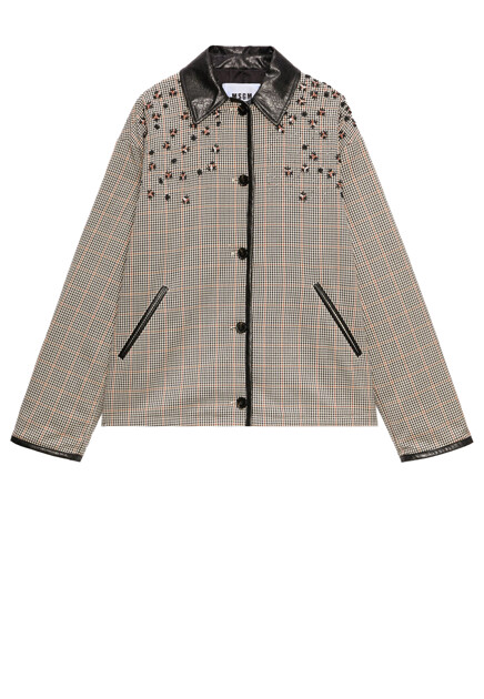 Куртка в клетку MSGM