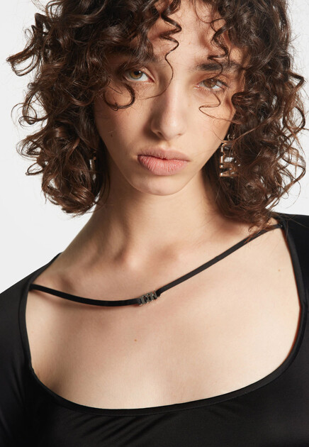 Платье с круглым вырезом  DSQUARED2