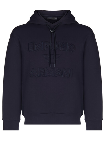 Спортивный костюм EMPORIO ARMANI  - Хлопок - цвет синий